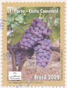 Briefmarke aus Brasilien